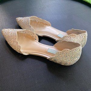 Betsey Johnson Lucy Flats - size 9m